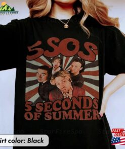 5Sos Funny Shirt 5 Seconds Of Summer Vintage The Show 2023 Tour Sweatshirt Unisex T-Shirt