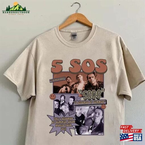 5Sos Rock Band Tee 5 Seconds Of Summer Music Shirt Unisex T-Shirt