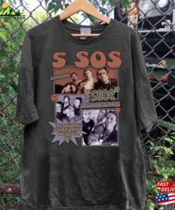 5Sos Rock Band Tee 5 Seconds Of Summer Music Shirt Unisex T-Shirt 1 5Sos Rock Band Tee 5 Seconds Of Summer Music Shirt Unisex T Shirt 2
