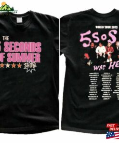 5Sos Tour 2023 Shirt The Show Merch 5 Seconds Of Summer Sweatshirt Classic Hoodie