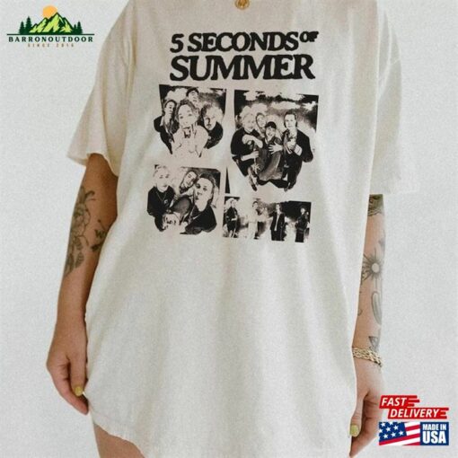 5Sos World Tour 2023 5 Seconds Of Summer Show Shirt Sweatshirt Classic Unisex