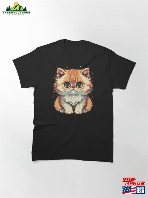 6 Cute Golden Shaded Persian Cat Classic T-Shirt Hoodie