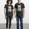 8 Bit Pixelated Maneki Neko Cat Boba Tea Essential T-Shirt Unisex