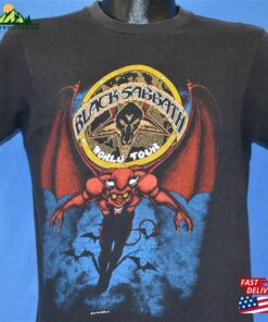 80S Black Sabbath Mob Rules World Tour 1981 Rock Concert T Shirt Small Unisex Sweatshirt