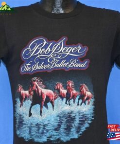 80S Bob Seger And The Silver Bullet Band Wind Tour T Shirt Small Hoodie Unisex