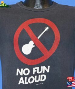 80S Glenn Frey No Fun Aloud Tour 1982 Guitar Rock Band T Shirt Small T-Shirt Hoodie
