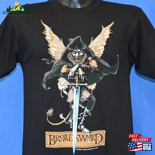 80S Jethro Tull Broadsword And The Beast Tour T Shirt Small Classic Unisex