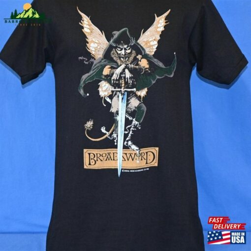 80S Jethro Tull Broadsword And The Beast Tour T Shirt Small Classic Unisex