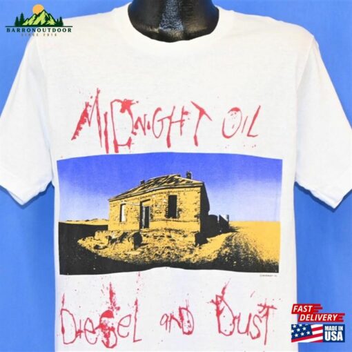 80S Midnight Oil Diesel And Dust Album Australian Rock Band T Shirt Medium T-Shirt Unisex