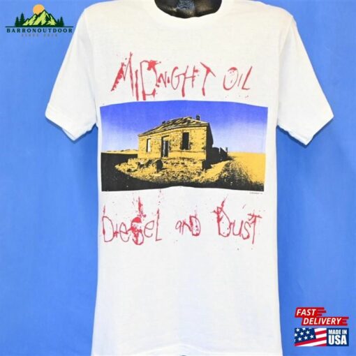 80S Midnight Oil Diesel And Dust Album Australian Rock Band T Shirt Medium T-Shirt Unisex