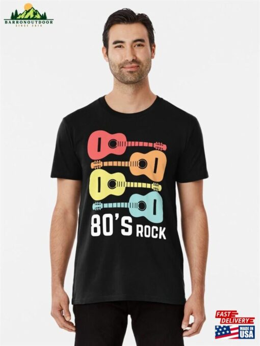 80S Rock Band Guitar Cassette Tape 1980S Vintage Costume T-Shirt Sweatshirt