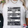 80S Rock Bands Cassette Tape Shirt Vintage Style Retro Eighties Ac Dc Aerosmith Hoodie Sweatshirt