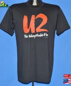 80S U2 The Unforgettable Fire Tour 1984 T Shirt Medium Hoodie Unisex 2 80S U2 The Unforgettable Fire Tour 1984 T Shirt Medium Hoodie Unisex 3