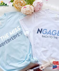 90S Bachelorette Shirt Ngaged Bye Unisex Hoodie