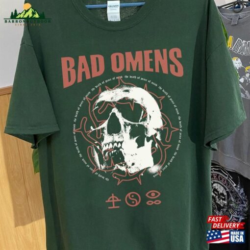 90S Bad Omens Shirt Vintage Band Music Country Graphic Unisex Sweatshirt