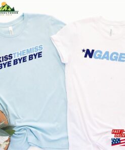 90S Bride Shirt Ngaged Kiss The Miss Bye Unisex Classic