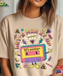 90’S Cassette Vibe Shirt Retro Vintage Clothing Girls Party Matching Tees Unisex T-Shirt