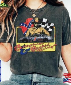 90S Hank Williams Jr Racing T-Shirt Vtg Bocephus Country Band Tour Shirt Hot 2023 Sweatshirt Classic