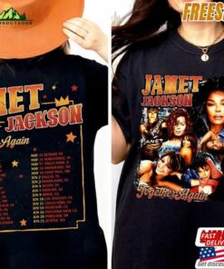 90S Janet Jackson Vintage T-Shirt T-Shirts Together Again Tour 2023 Sweatshirt