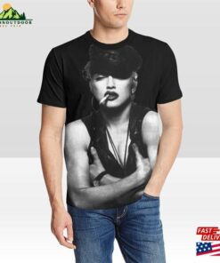 90S Madonna Biker Leather Cigarette T-Shirt For Men Women Classic 90S Madonna Biker Leather Cigarette T-Shirt For Men Women Classic