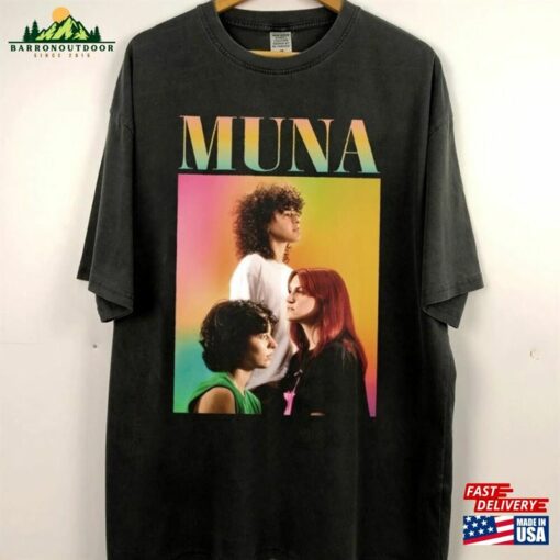 90S Muna Concert Shirt Band Music Fan Unisex Classic