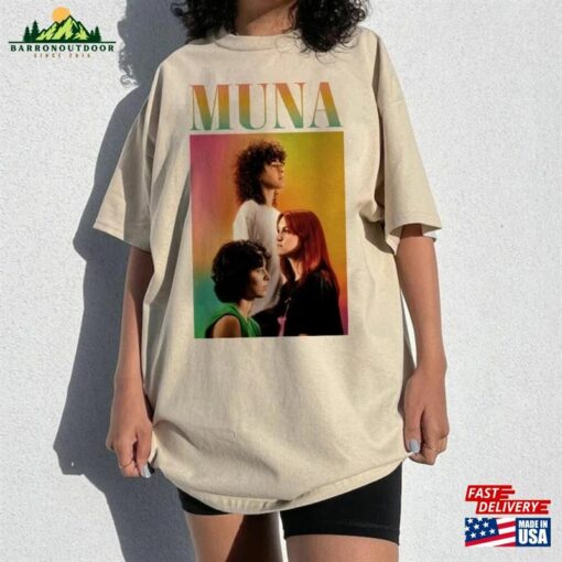 90S Muna Concert Shirt Band Music Fan Unisex Classic