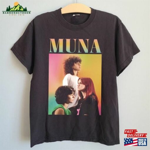 90S Muna Concert Shirt Band Music Fan Unisex Classic