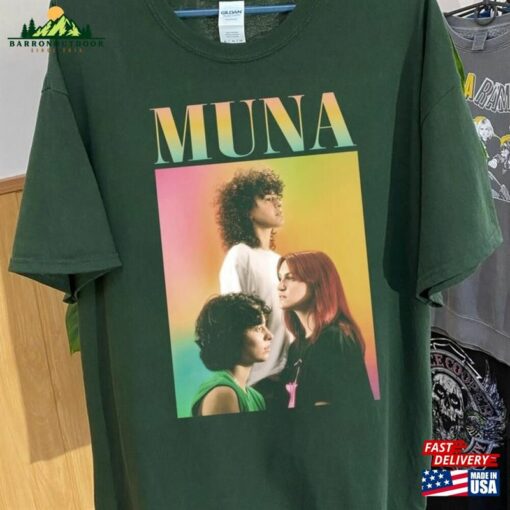 90S Muna Concert Shirt Band Music Fan Unisex Classic