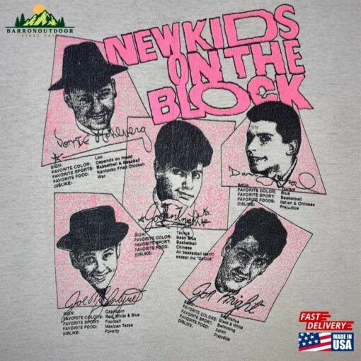 90’S New Kids On The Block T-Shirt Hoodie