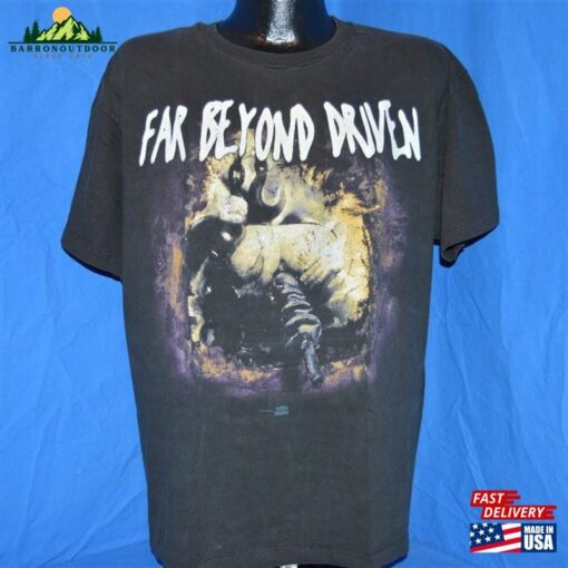 90S Pantera Far Beyond Driven Original Banned Cover Black Vintage T Shirt Extra T-Shirt Sweatshirt