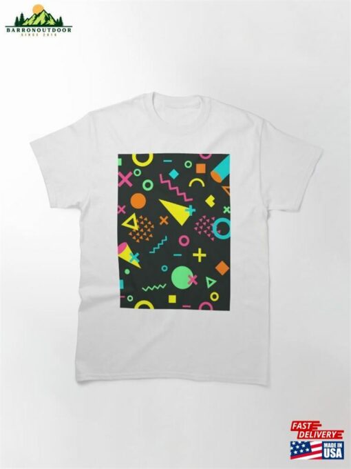 90’S Pattern Dark Classic T-Shirt Hoodie Unisex