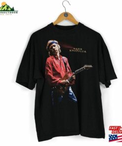 90S Rare Vintage Mark Knopfler 1996 Dire Straits Tour T Shirt Size Xl Retro Rock Bands Blues T-Shirt Hoodie