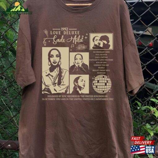 90S Sade Shirt Helen Tour 2023 Classic Unisex