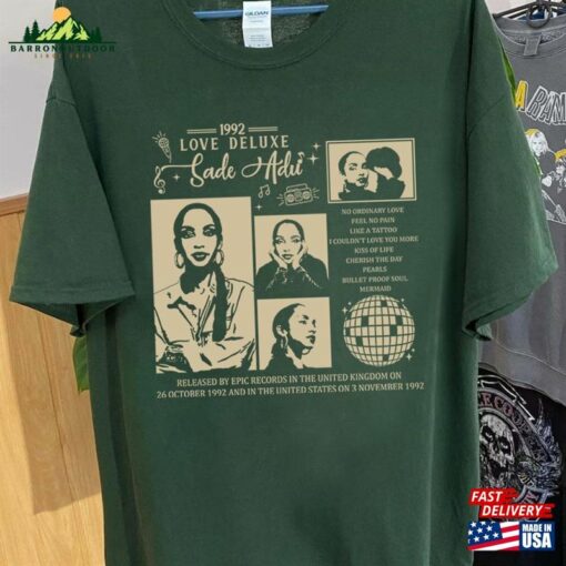 90S Sade Shirt Helen Tour 2023 Classic Unisex