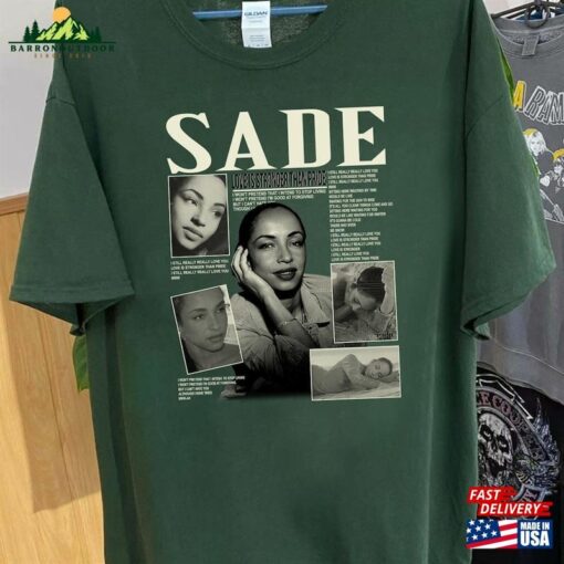 90S Sade Shirt Helen Tour 2023 Unisex Hoodie