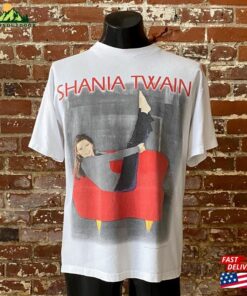 90S Shania Twain World Tour T Shirt Vintage 1998 Polygram Tee Made In Usa Mexico Unisex Hoodie 4