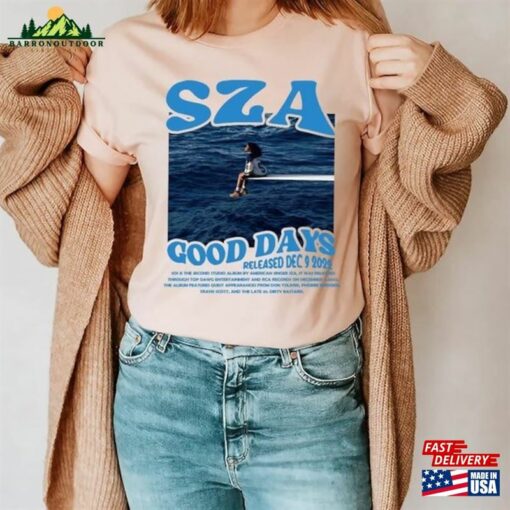 90S Shirt Retro Sza Good Days Graphic Tee Classic Unisex