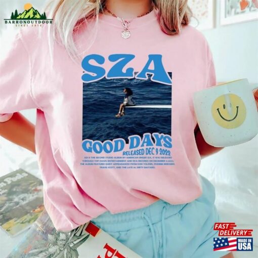 90S Shirt Retro Sza Good Days Graphic Tee Classic Unisex