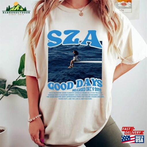 90S Shirt Retro Sza Good Days Graphic Tee Classic Unisex