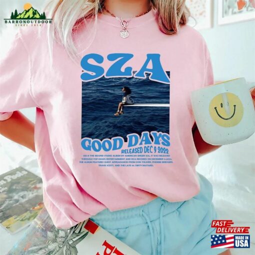 90S Shirt Retro Sza Good Days Graphic Tee Unisex T-Shirt