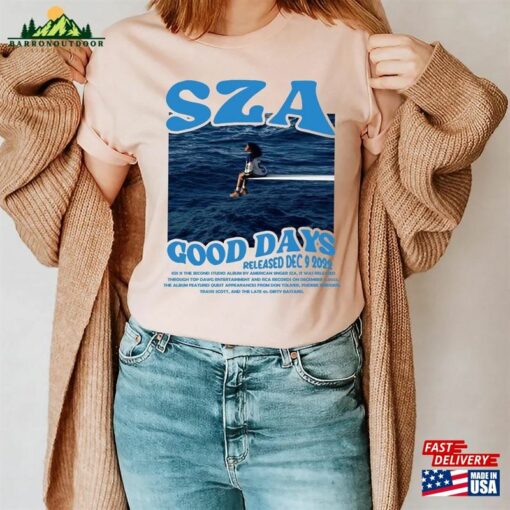 90S Shirt Retro Sza Good Days Graphic Tee Unisex T-Shirt