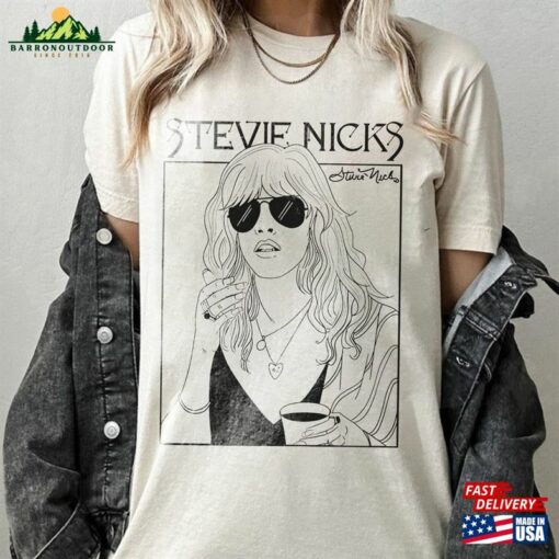 90S Stevie Graphic Shirt Vintage Tourt North Amerincan Tour 2023 Music Unisex Hoodie