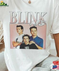 90S Style Smile 182 Band T-Shirt Blink World Tour 2023 Shirt Merch Sweatshirt Hoodie Gift