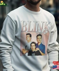 90S Style Smile 182 Band T Shirt Blink World Tour 2023 Shirt Merch Sweatshirt Hoodie Gift 4