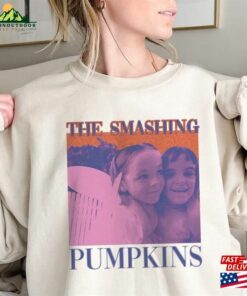 90S The Smashing Pumpkins Graphic Tee Siamese Dream Album Rock Band Crewneck Sweatshirt Hoodie