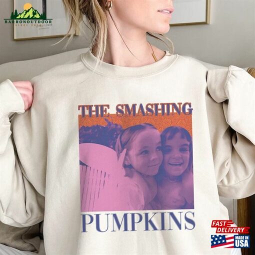 90S The Smashing Pumpkins Graphic Tee Siamese Dream Album Rock Band Crewneck Sweatshirt Hoodie