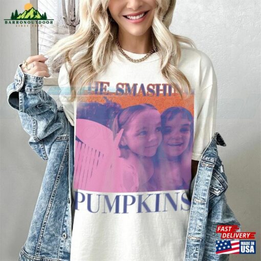 90S The Smashing Pumpkins Rock Band Crewneck Sweatshirt Hoodie Vintage 0609Tvf1 Classic T-Shirt