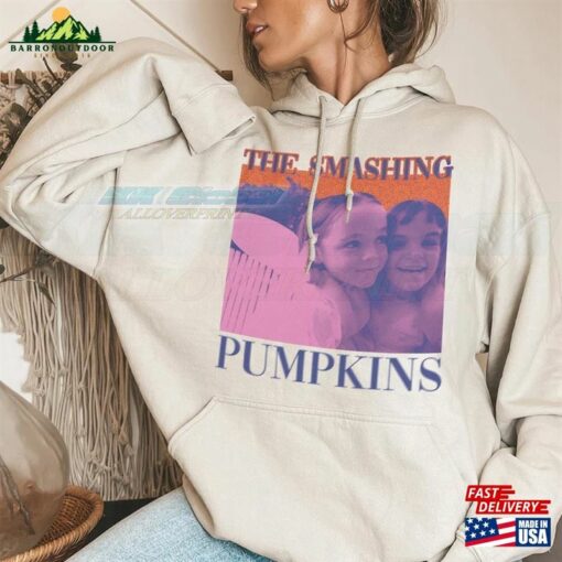 90S The Smashing Pumpkins Rock Band Crewneck Sweatshirt Hoodie Vintage 0609Tvf1 Classic T-Shirt