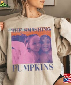 90S The Smashing Pumpkins Rock Band Crewneck Sweatshirt Hoodie Vintage 0609Tvf1 Classic T Shirt 3