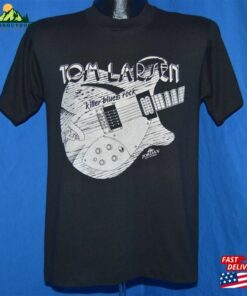 90S Tom Larsen Band Killer Blues Rock Guitar T Shirt Medium T-Shirt Classic 3 90S Tom Larsen Band Killer Blues Rock Guitar T Shirt Medium T Shirt Classic 4